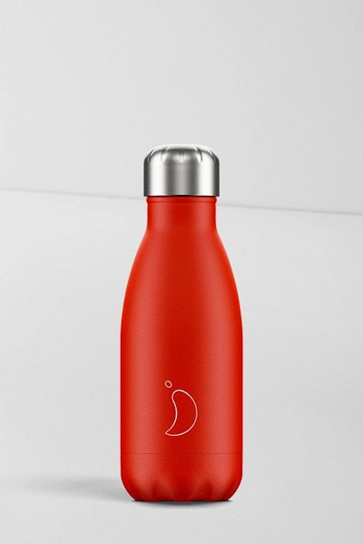 Urban Outfitters Chilly’s Red 260ml Stainless Steel Water Bottle, £15