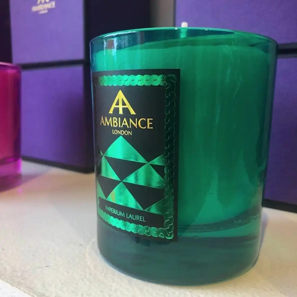 Imperium Laurel Candle – Limited Edition - £46 ‘A crisp, invigorating laurel and rosemary blend’  - Delicious! We love the fresh green colour too.