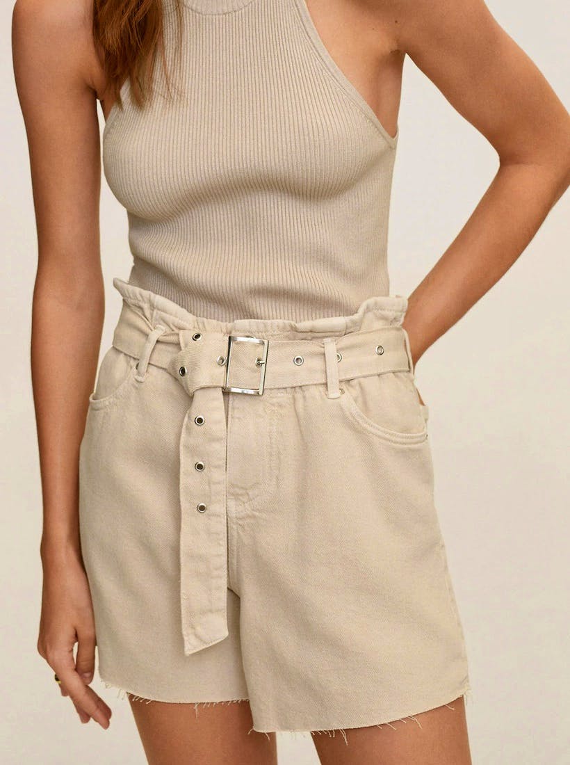Mango Belt Shorts, £29.99