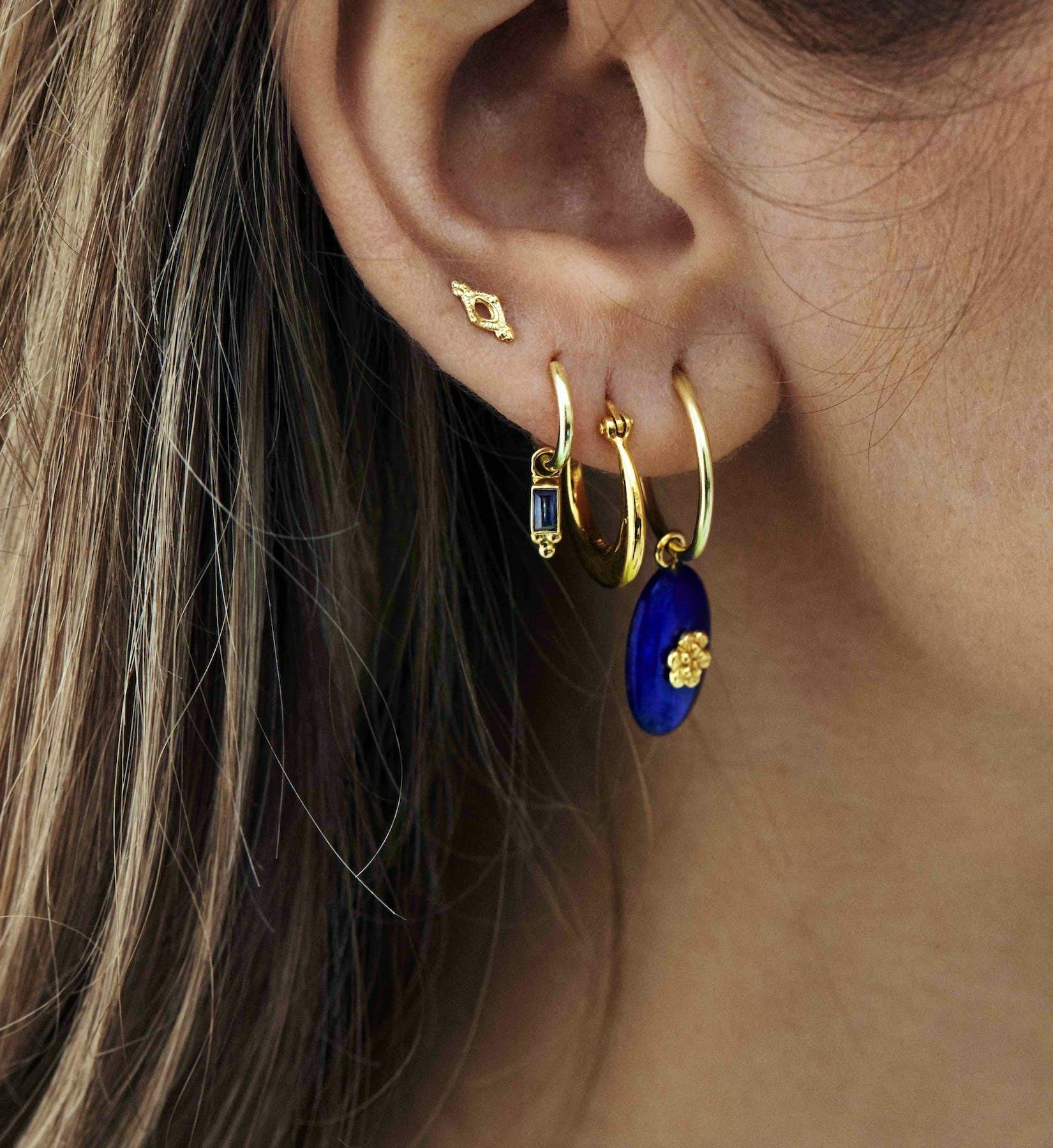 anna + nina Lapis Bloom Earring Charm, €139.95