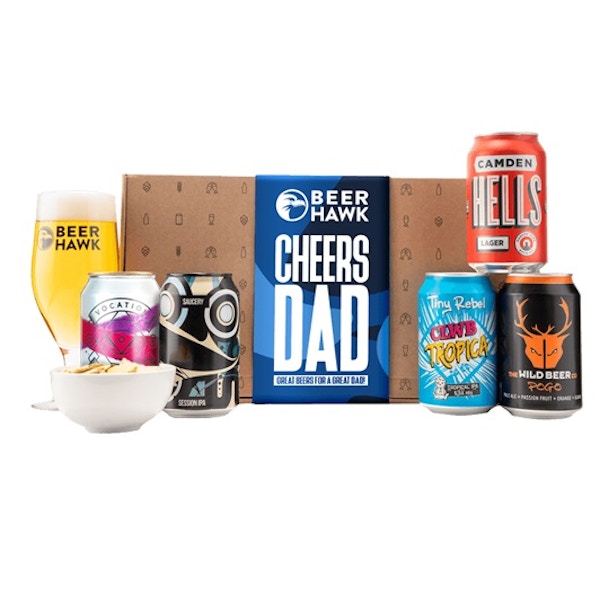 Beer Hawk Cheers Dad Beer Box, £20