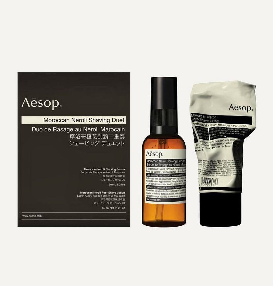 Liberty London Aesop Moroccan Neroli Shaving Duet, £57