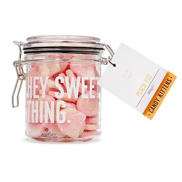 Candy Kittens Peach Fizz Gift Jar, £8