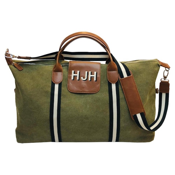 Initially London Personalised Walton Duffle Bag, £100