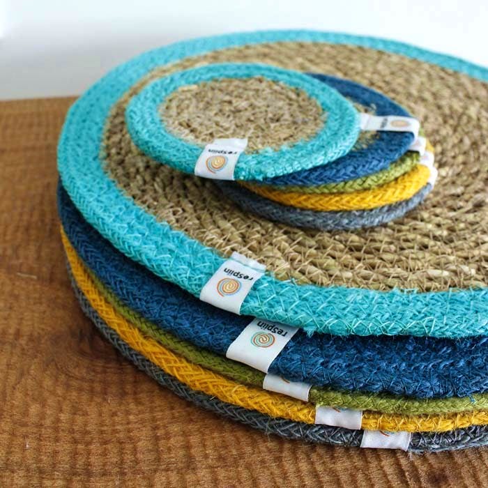 Not On The High Street Seagrass/Jute Tablemats from Green Tulip, £3.50 each