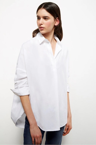 French Connection Rhodes Poplin Relaxed Fit Shirt, £50
