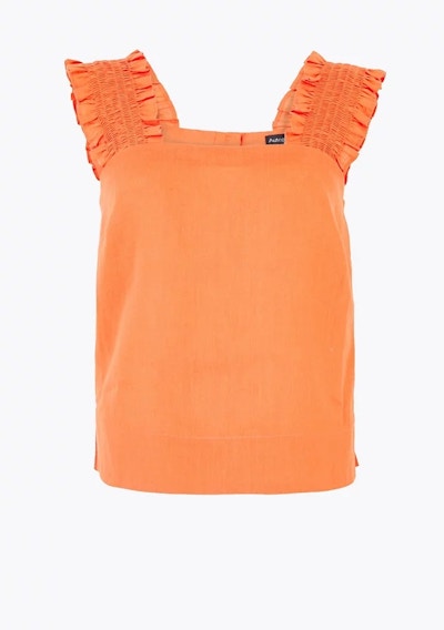 M&S Pure Linen Frill Detail Camisole Top, NOW £28