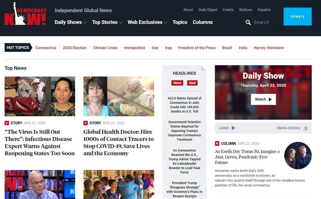 Alternative News Sites & Citizen Journalism Good  Guide