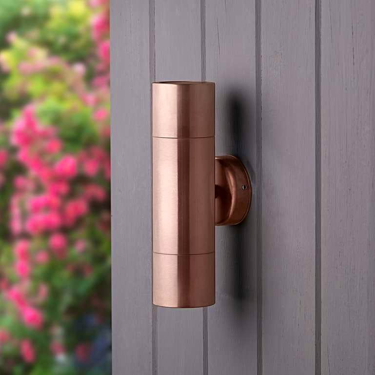 Pooky Portreath Up And Down Light in Copper, £89