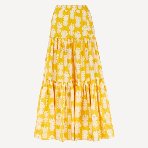 Liberty La DOUBLEJ, Big Tiered Cotton Skirt, £400