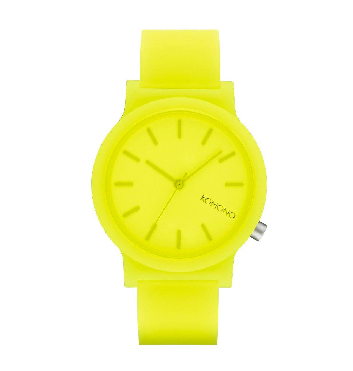 Komono Mono Watch Neon Yellow, €59