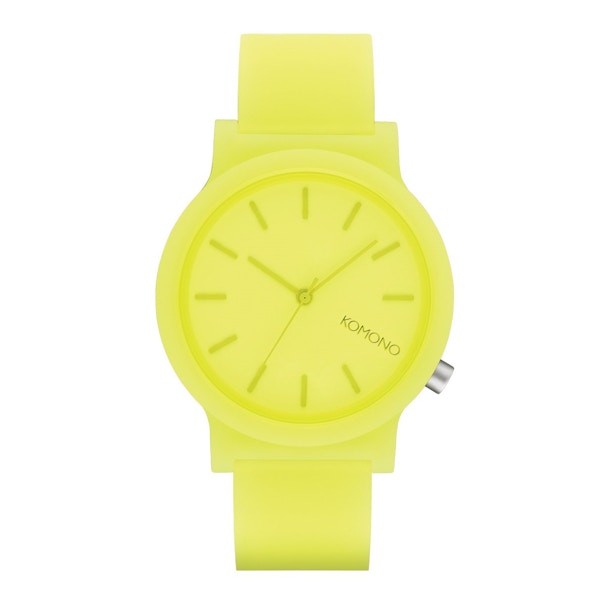 Komono Mono Watch Neon Yellow, €59