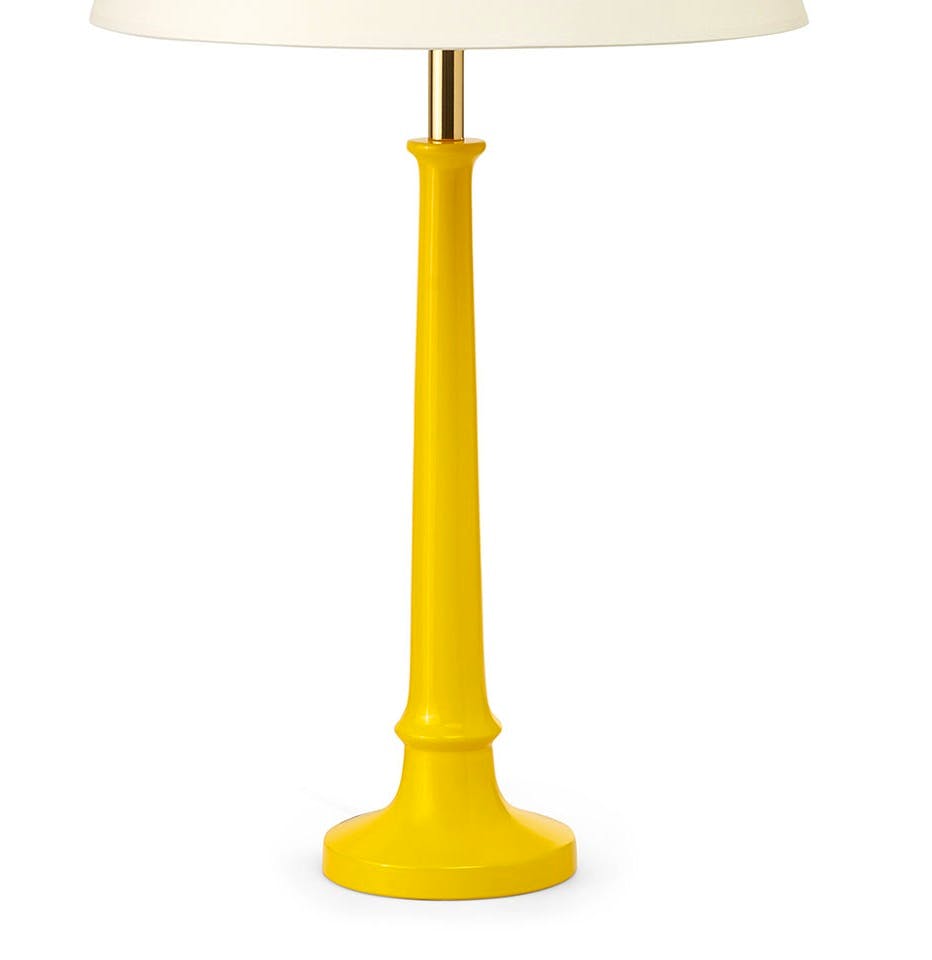 Salvesen Graham Mustard Column Lamp, £475