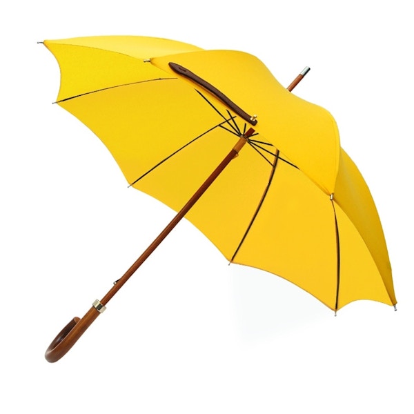 London Under Cover Yellow City Lux Umbrella, £145