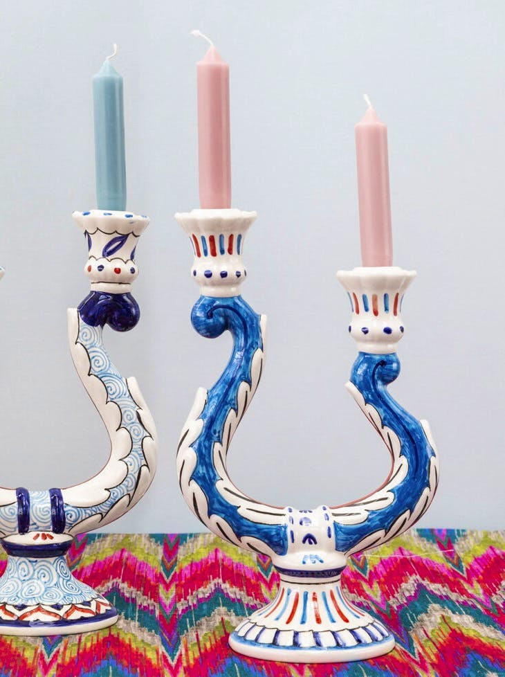 Amara Les Ottomans Ceramic Candle Holder, £200