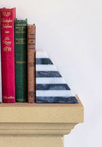 Amara A By Amara, Stripe Bookends, £70
