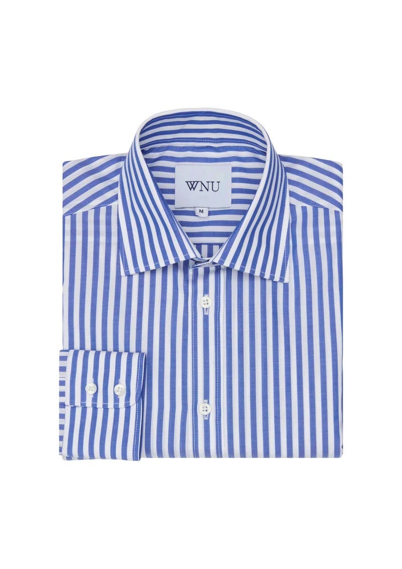 With Nothing Underneath Poplin Stripe Shirt, £85