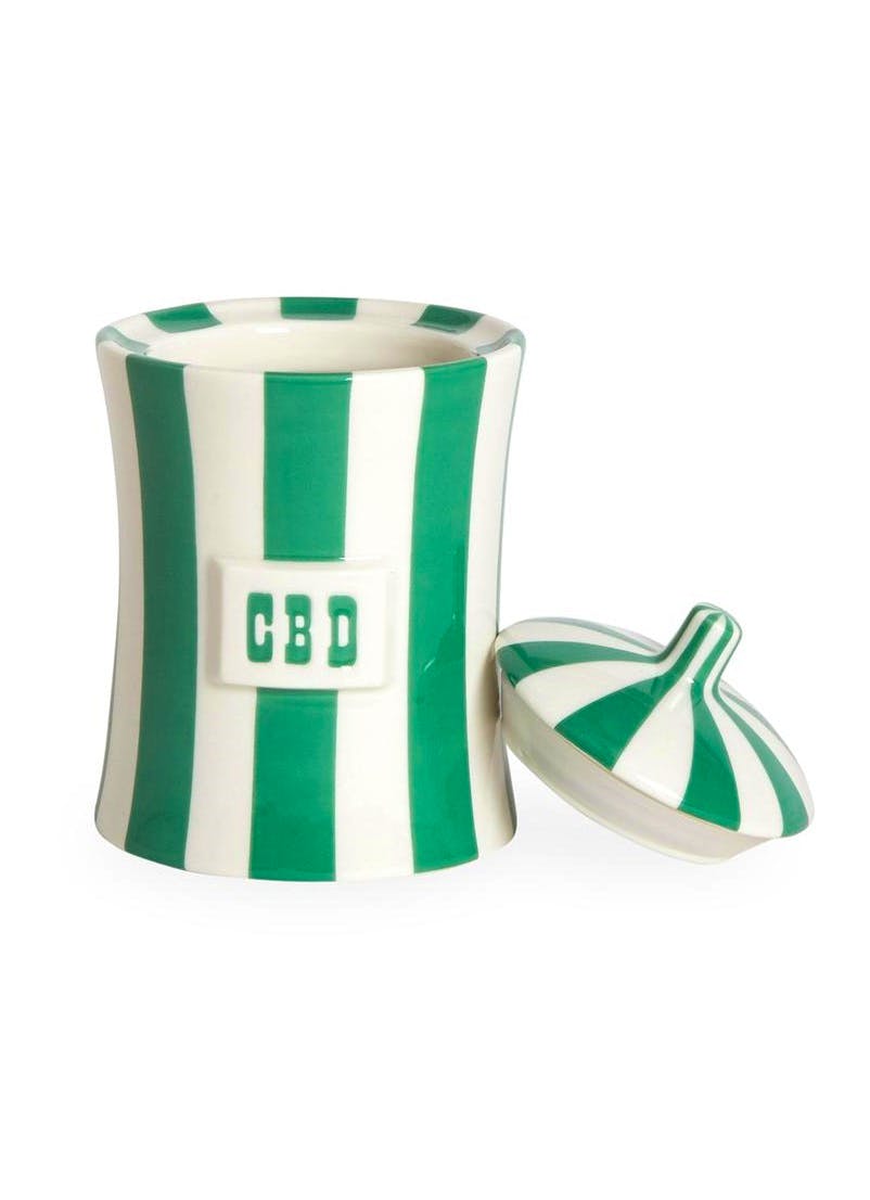 Jonathan Adler CBD Stripe Cannister, £88