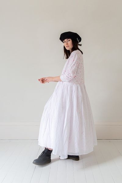 Cabbages & Roses Fred Dress in Organic Cotton, £160