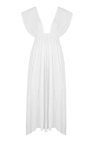 Harvey Nichols Gimaguas Roma White Cotton Maxi Dress, £115