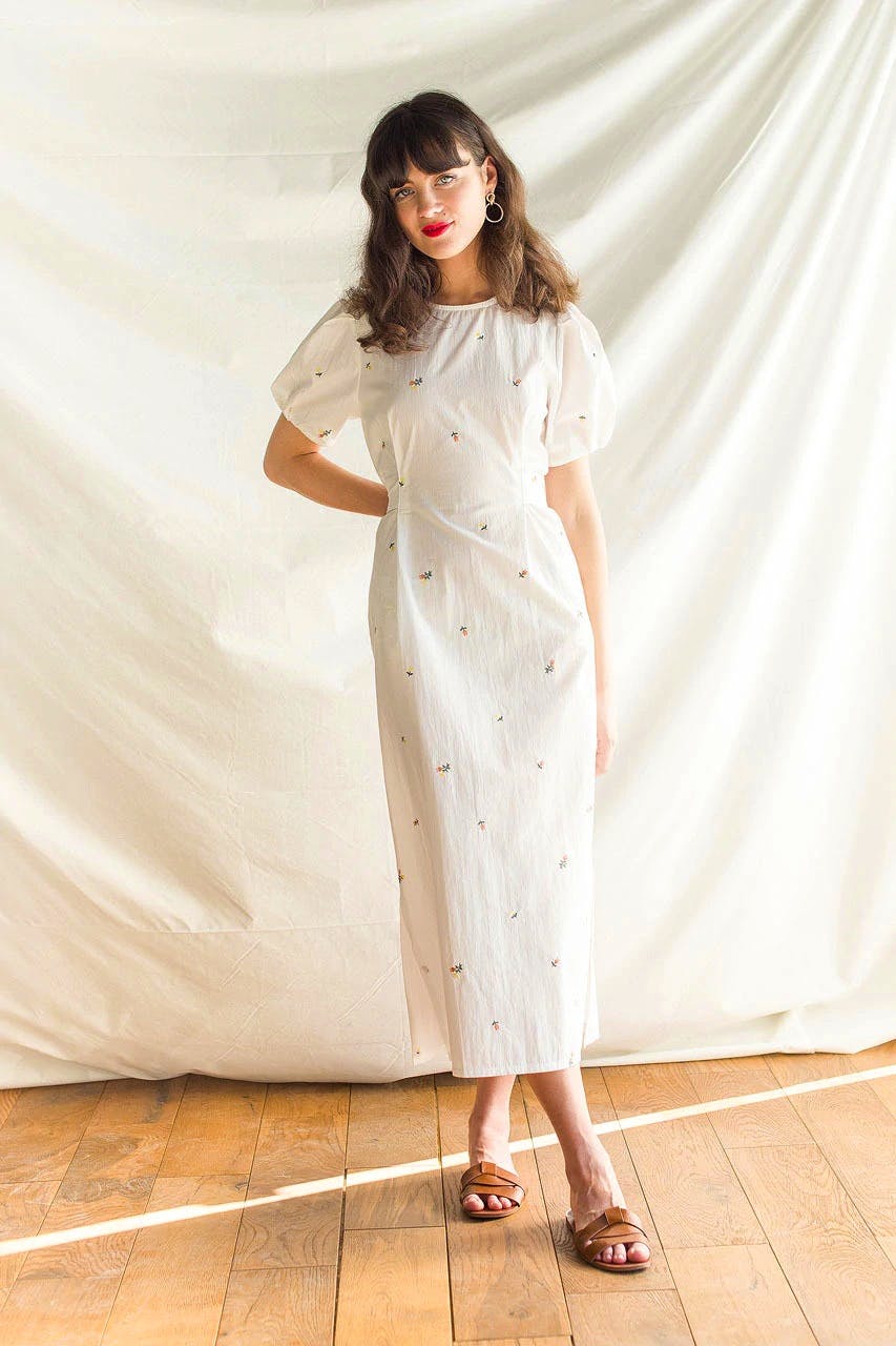 Olive Clothing Nomi Embroidery Dress, £89