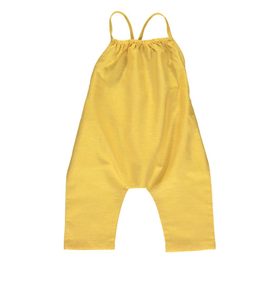 Olivier London Wren Romper Sunset Linen, £54