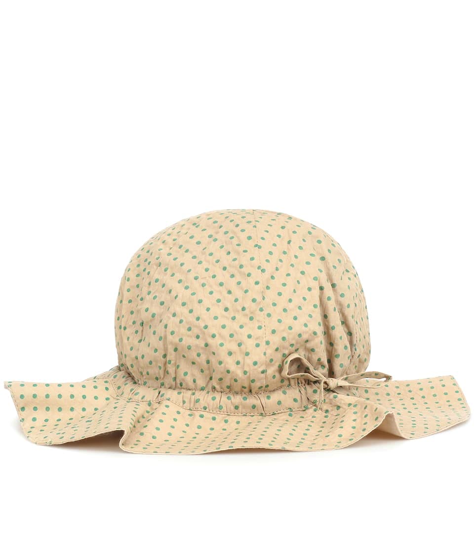 MyTheresa Caramel, Polka Dot Hat, NOW £32