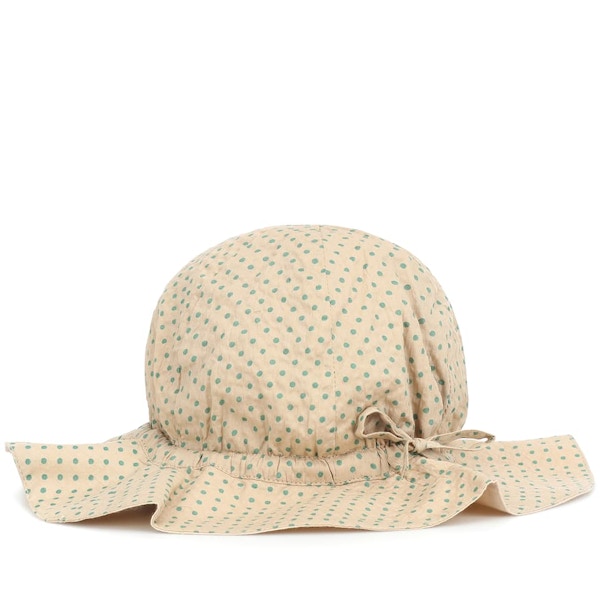 MyTheresa Caramel, Polka Dot Hat, NOW £32