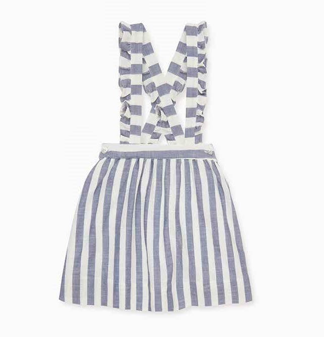 La Coqueta Blue Marina Girl Skirt, NOW £24