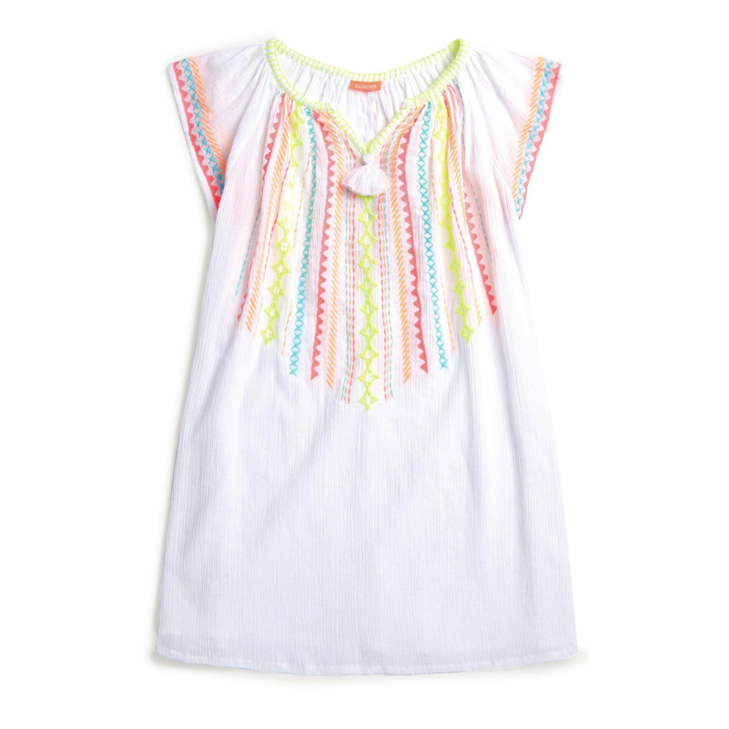 Harrods Sunuva Cotton Embroidered Dress, NOW £29.95