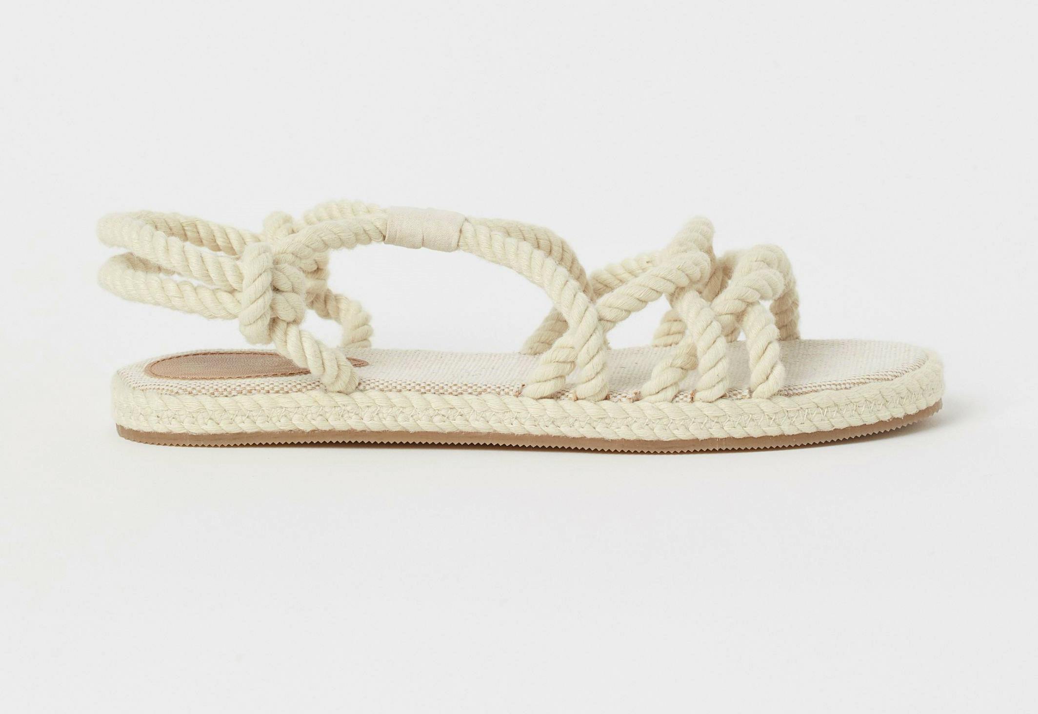 h&m rope sandals