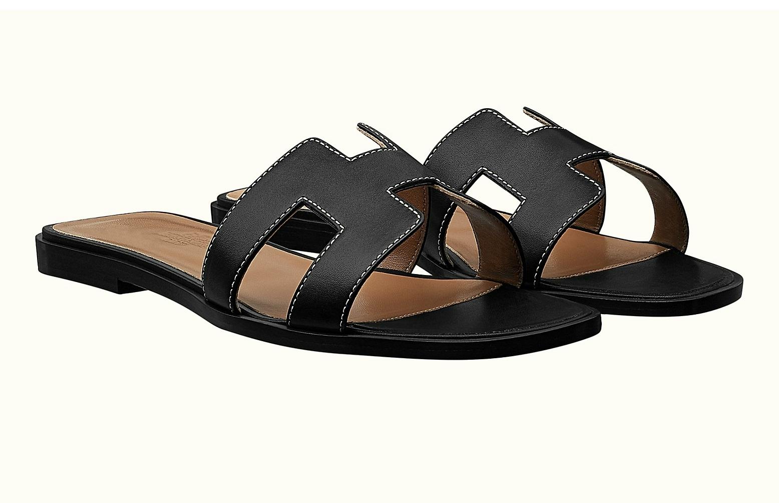 Hermes Oran Sandal, £495