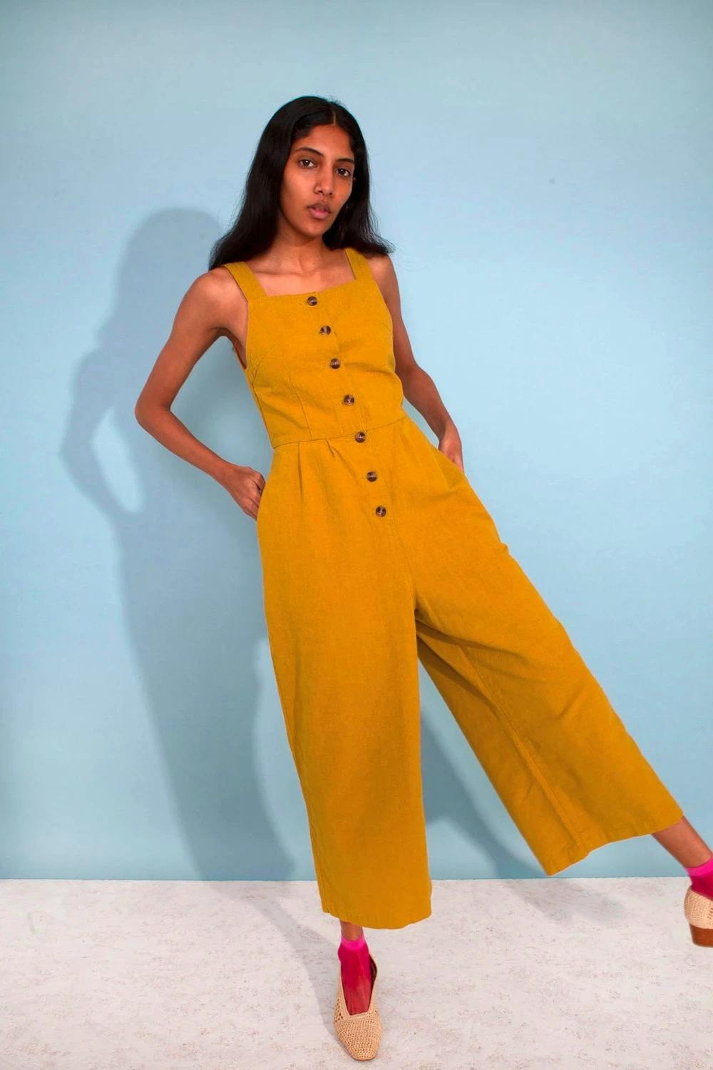 LF Markey Jorn Dungaree Mustard, £165
