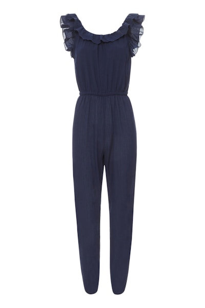 Smallable Bonton Alma Jumpsuit In Midnight Blue, £87