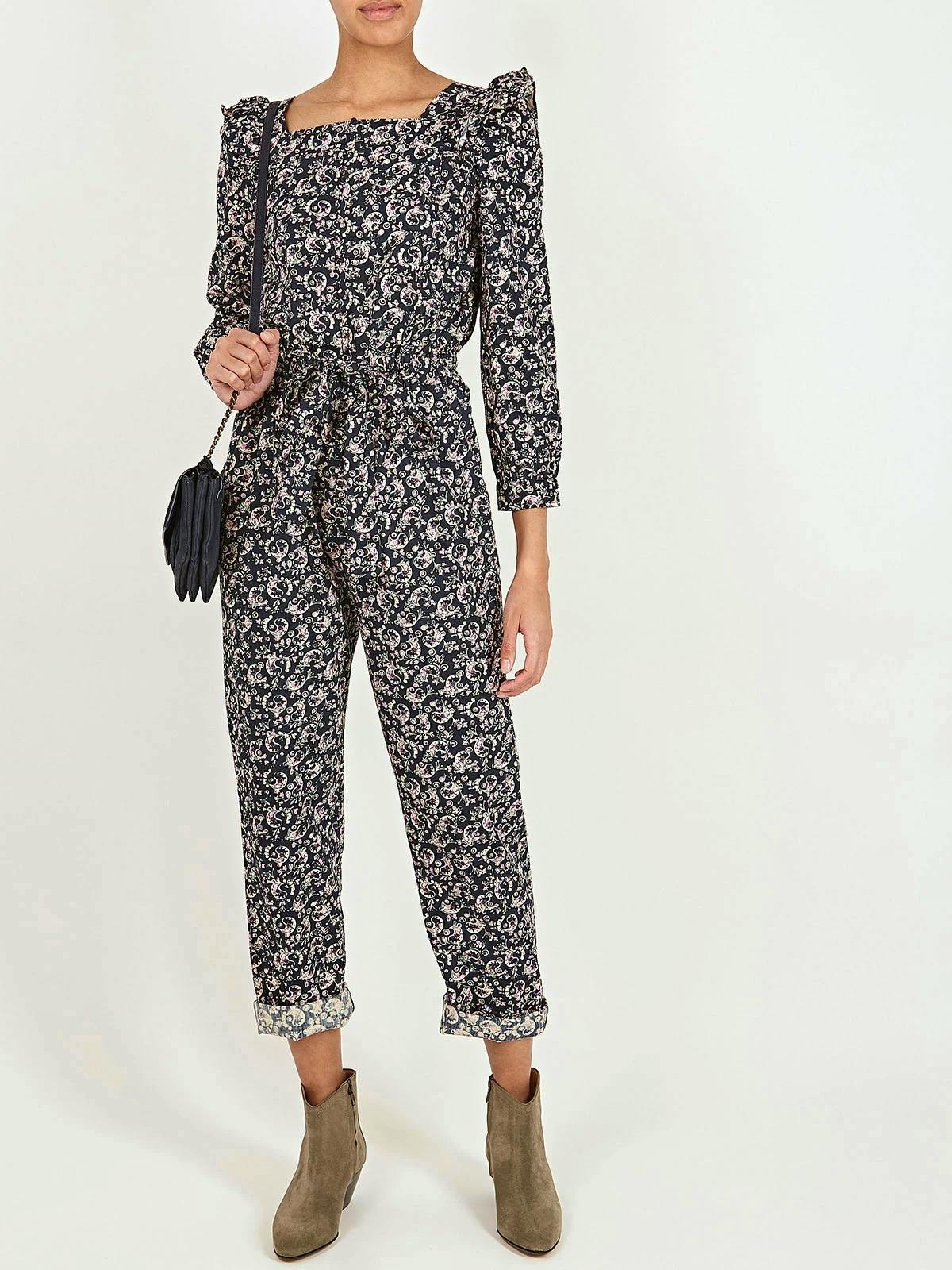 Iris Fashion By Iris Sasha Printed Cotton Jumpsuit, £175