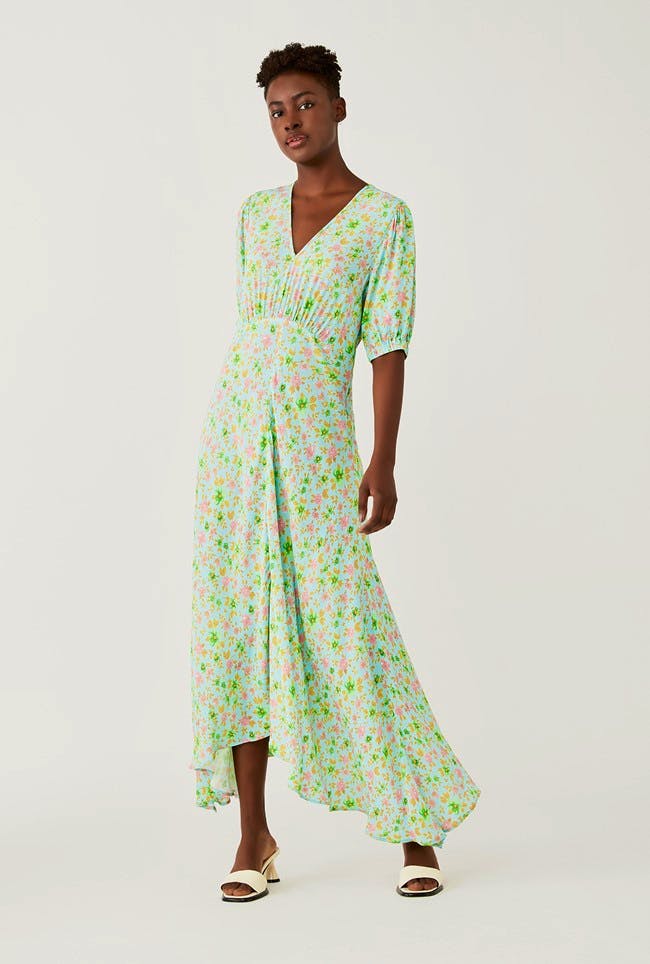 Ghost Cici Dress Rosemary Garden, £129