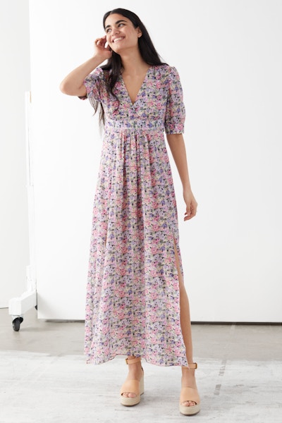 & Other Stories Floral Print Maxi Dress, £95