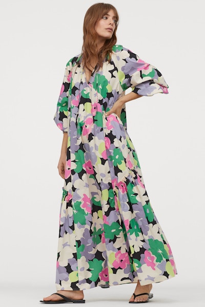 H&M Cotton Kaftan Dress, £34.99