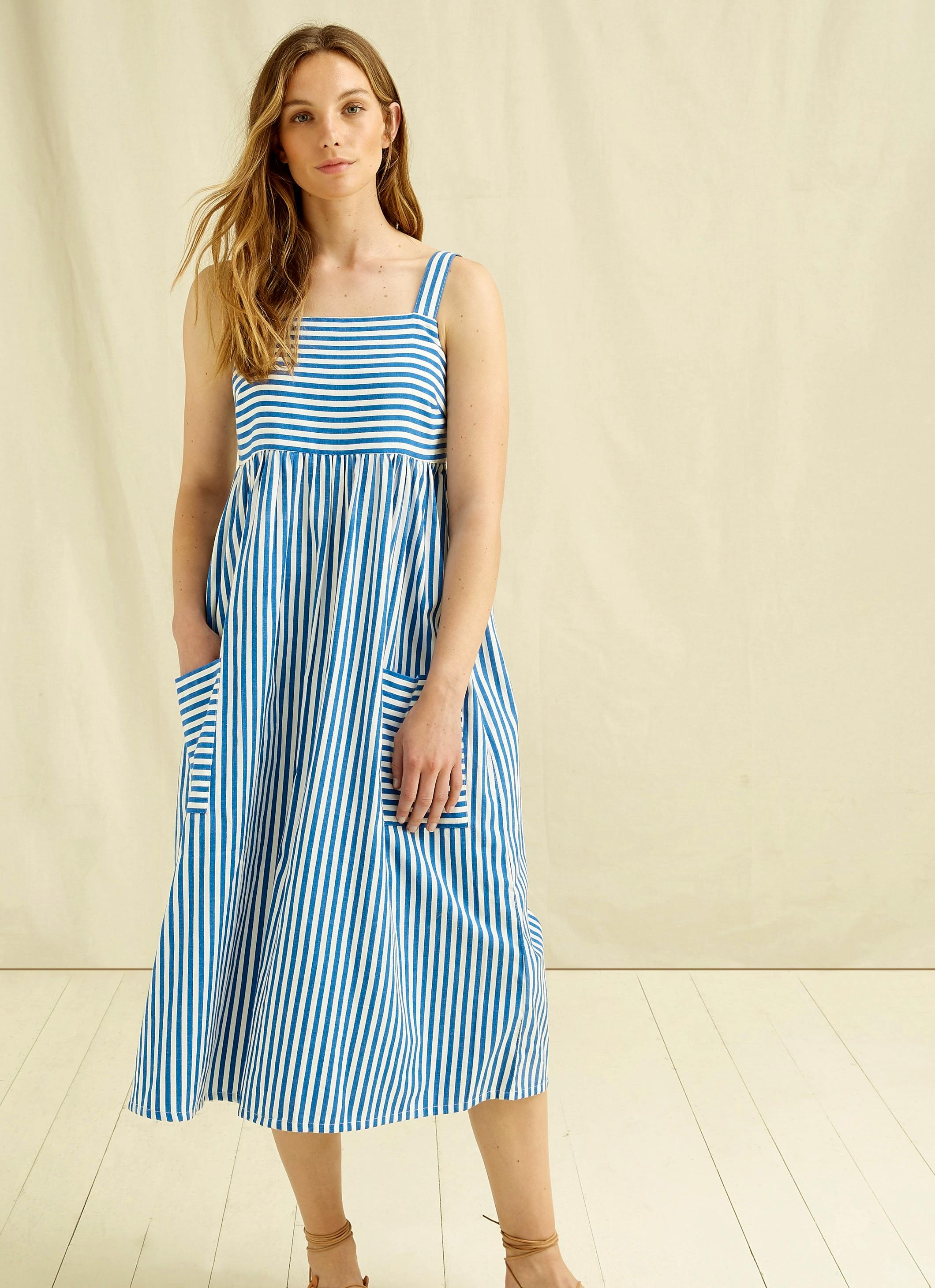 People Tree Luella Stripe Dress, £95