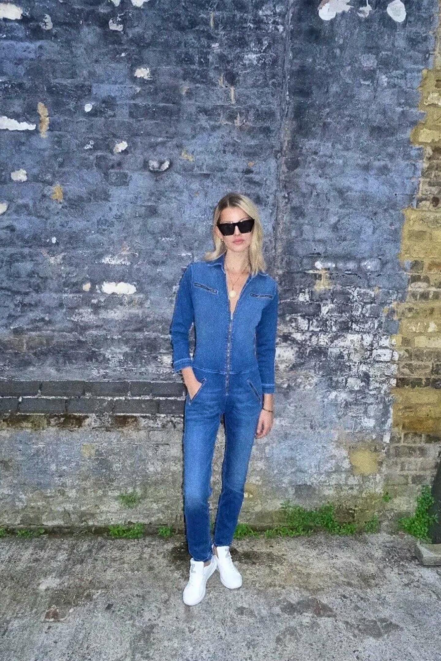 Dolly Flight Suit - Fawcett Blue, £295 