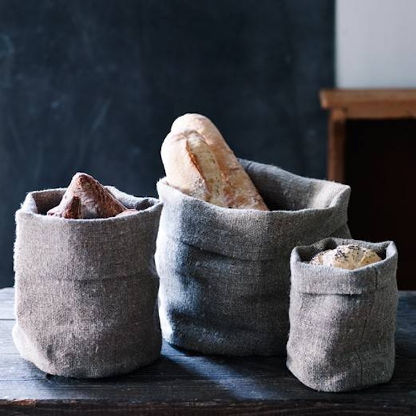 Linen Bray Bread Bags