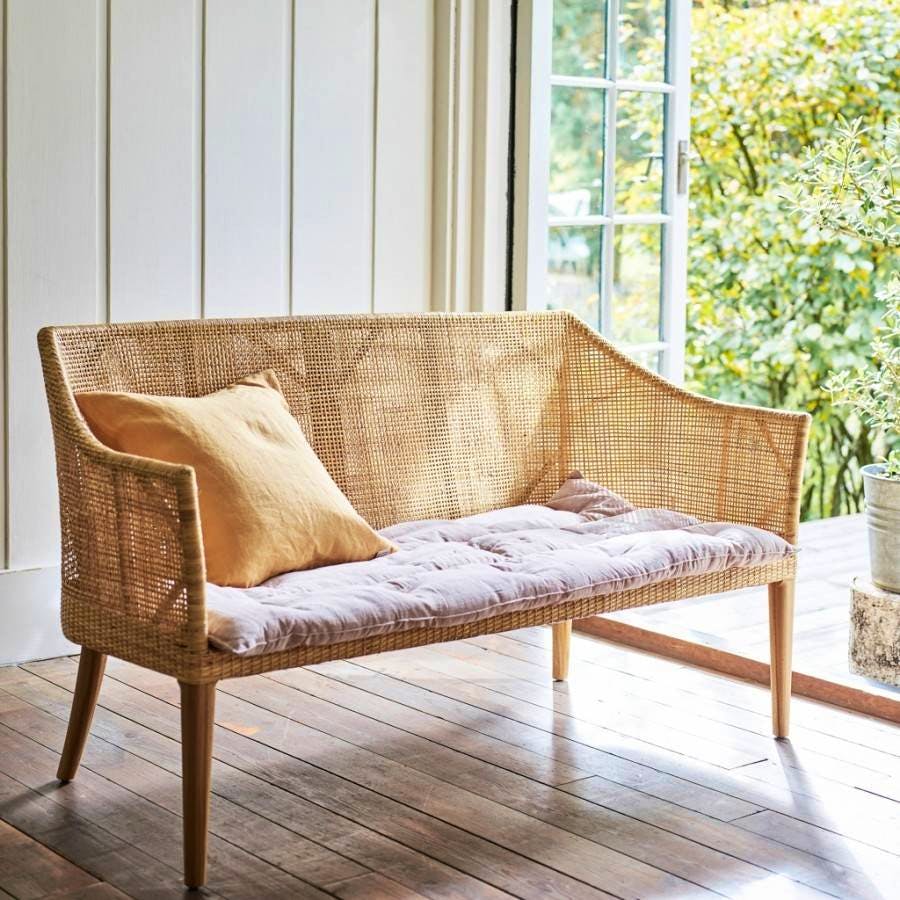 Polperro Woven Bench, £784 