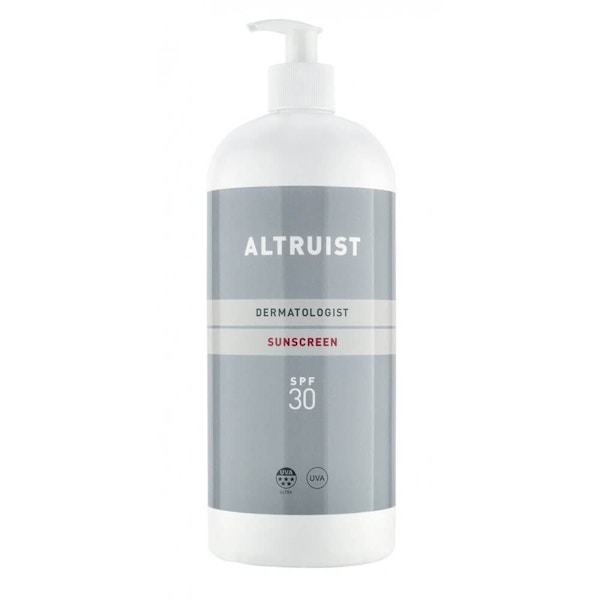 Altruist Altruist Sunscreen SPF30 – 1 Litre Bottle, £17