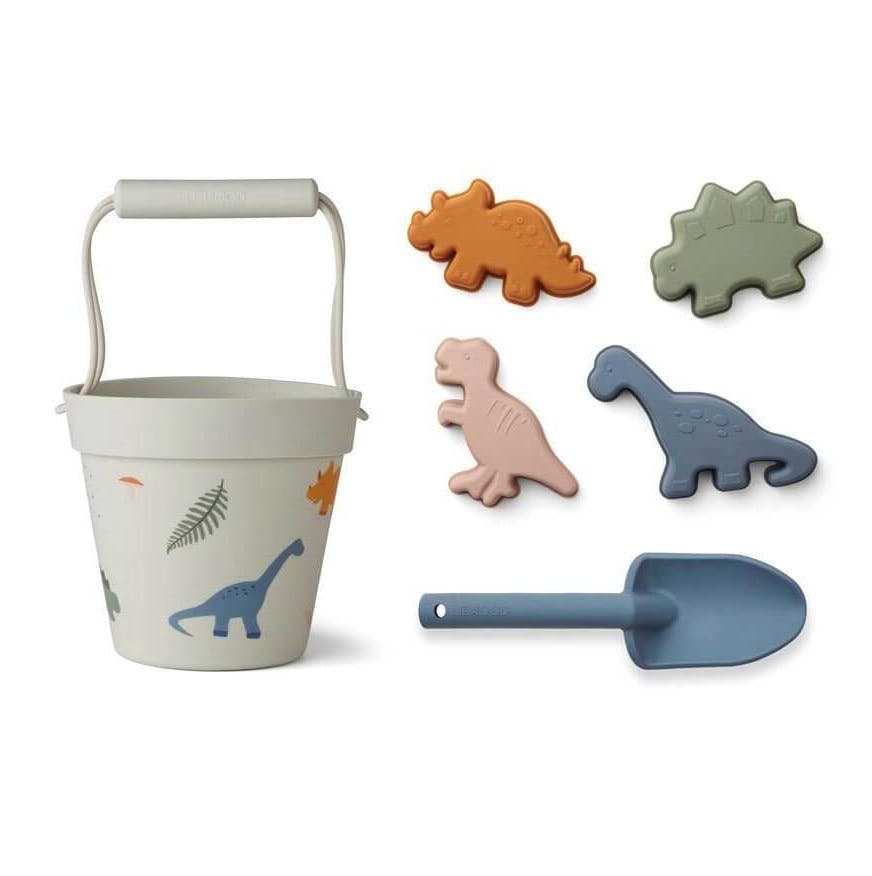 Scaniborn Liewood Dante Beach Set – Dino Mix, £35.95