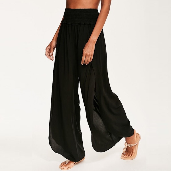 Figleaves Seafolly Shirred Waist Wrap Pant, £60