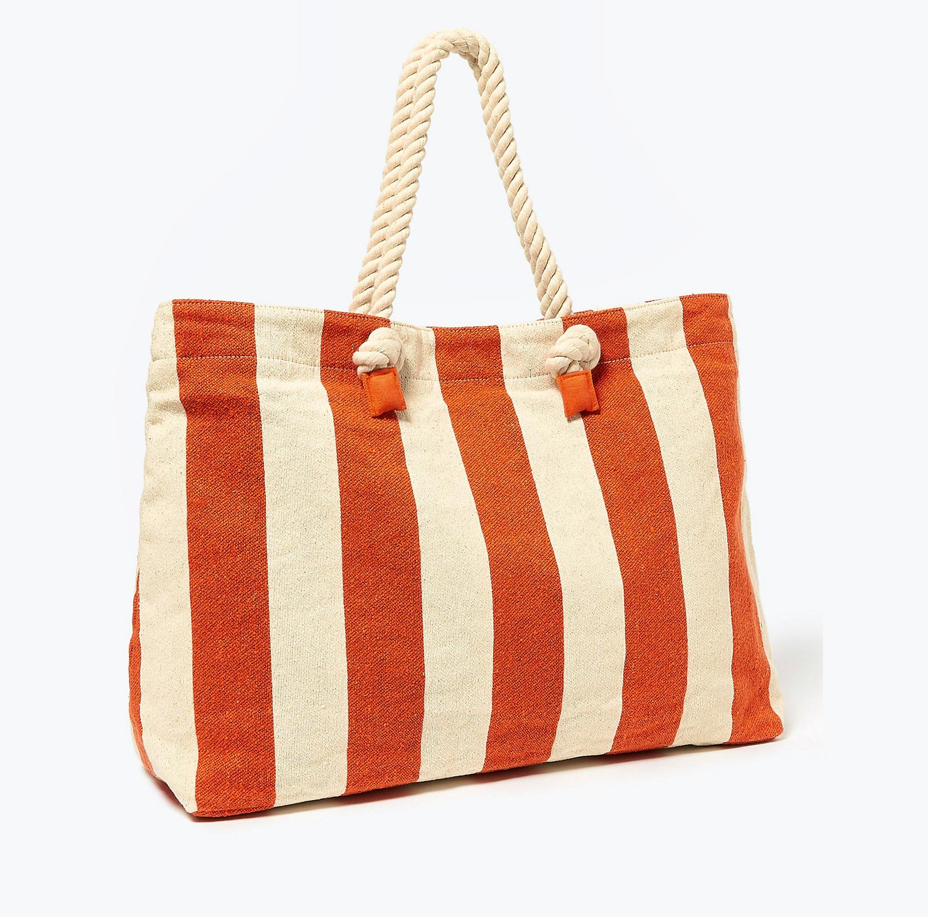 M&S Cotton Stripe Shopper Bag, £25
