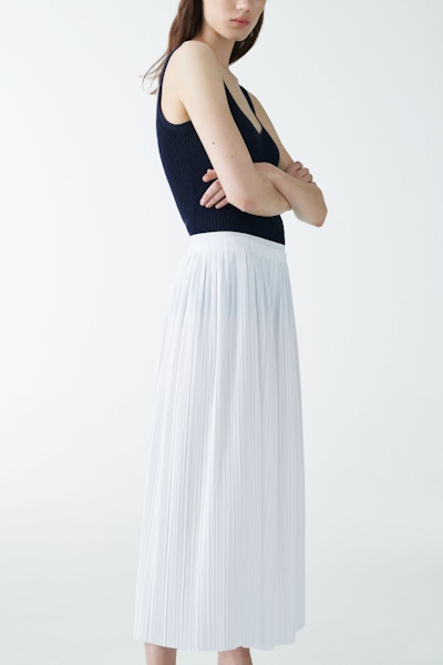 Cos Organic Long Pleated Skirt, £69