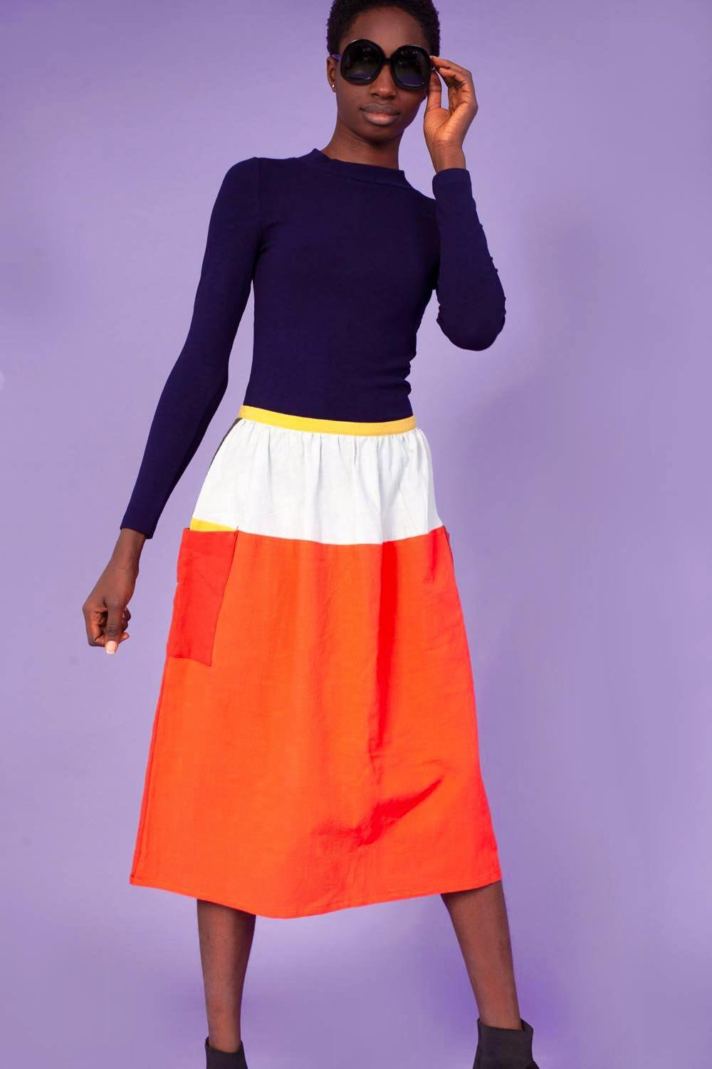 LF Markey Tyler Skirt Multi, £145