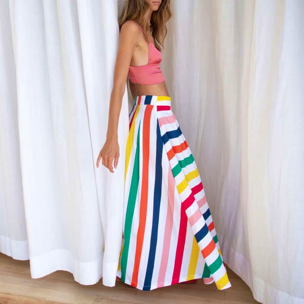 Wolf and Badger My Pair of Jeans Mexico Maxi Skirt, £200