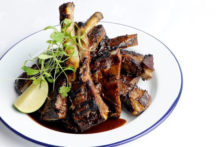 Barbecued Sticky Ribs